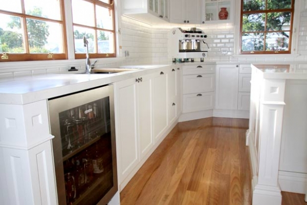 Hamptons Style Kitchen renovations Brisbane.