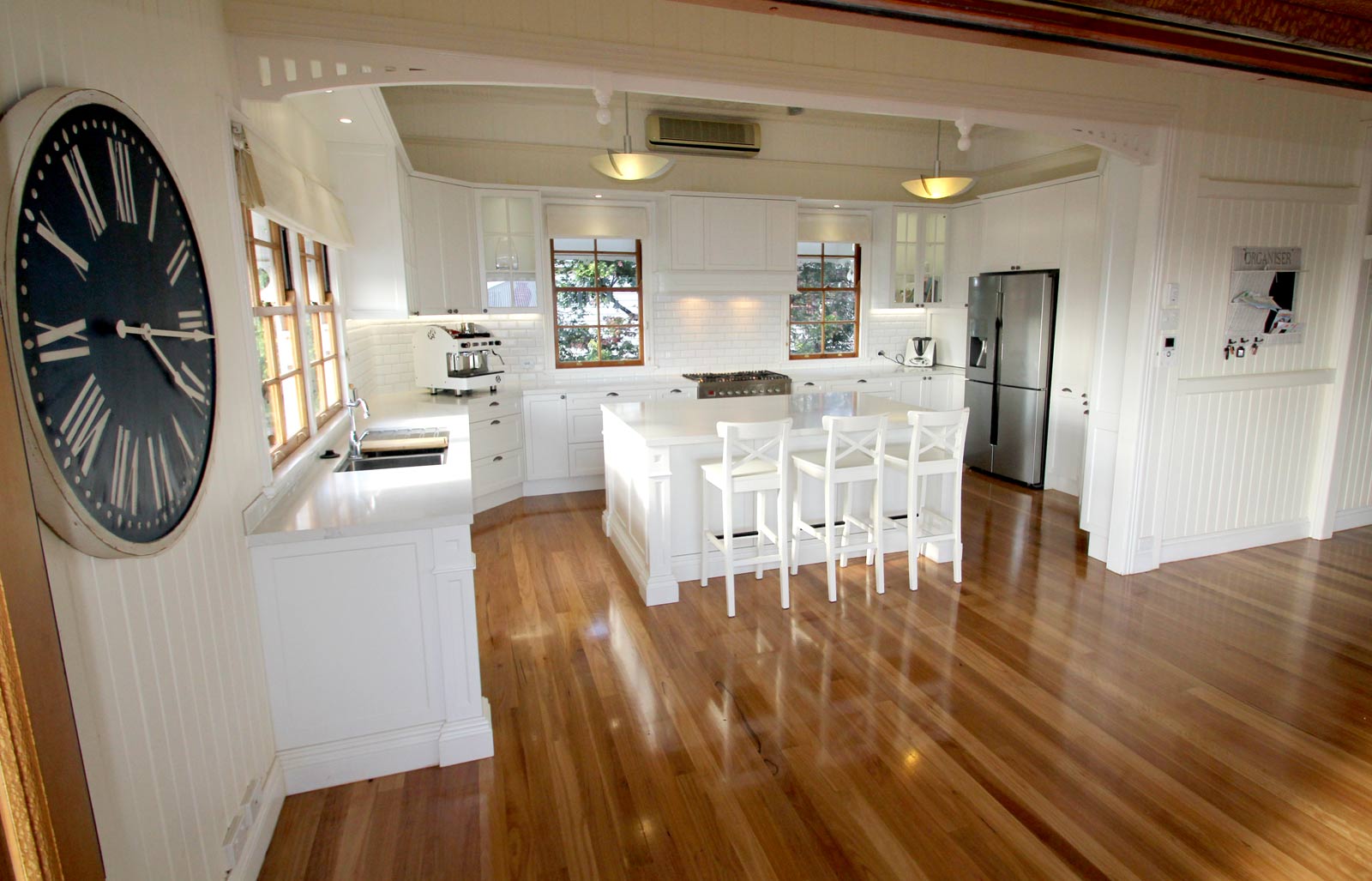 Hamptons Style Kitchen renovations Brisbane.