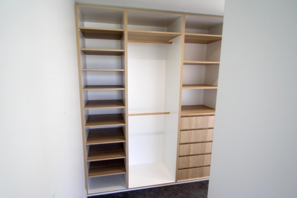 Modern clean lines and the warmth of timber. Custom kitchen designs Brisbane