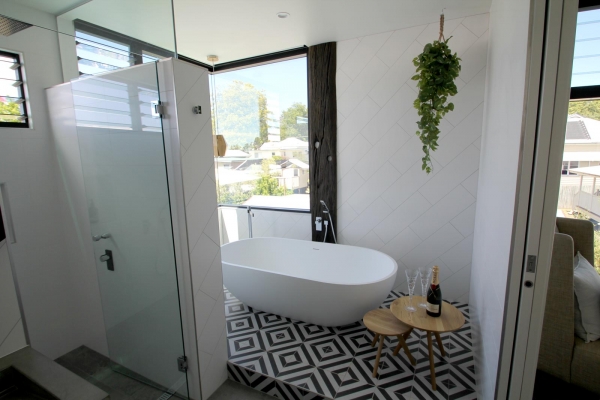 Modern clean lines and the warmth of timber. Custom kitchen designs Brisbane